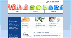 Desktop Screenshot of cvua-rrw.de
